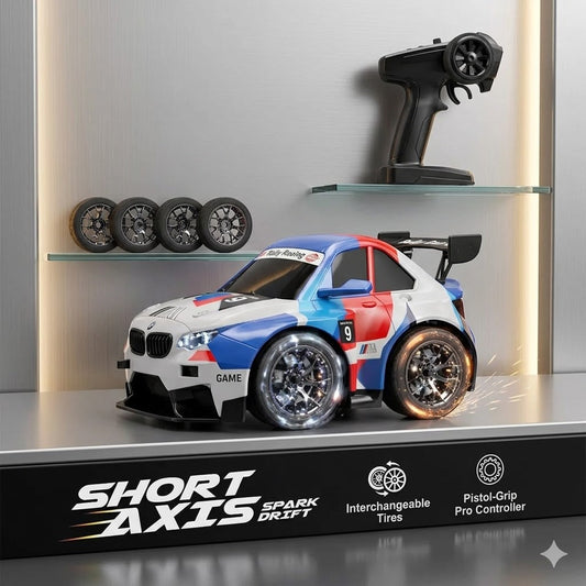 Short Axis Spark Drift RC Car