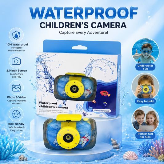 Waterproof Children's Camera – Capture Every Adventure
