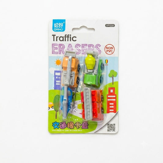 Novelty Eraser Set – Assorted Designs