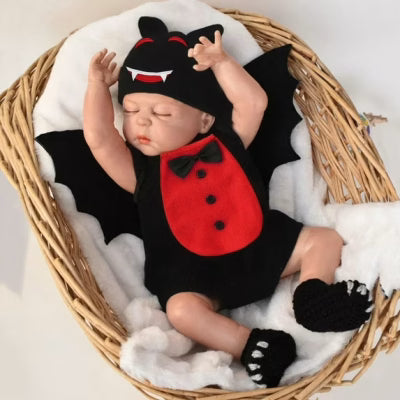 Baby Halloween soft romper costume image 2