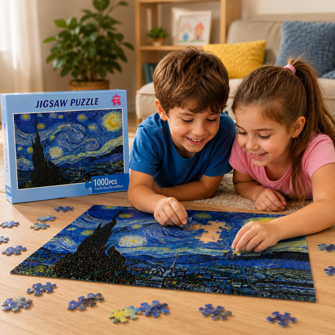 Starry Night Jigsaw Puzzle – 1000 Pieces