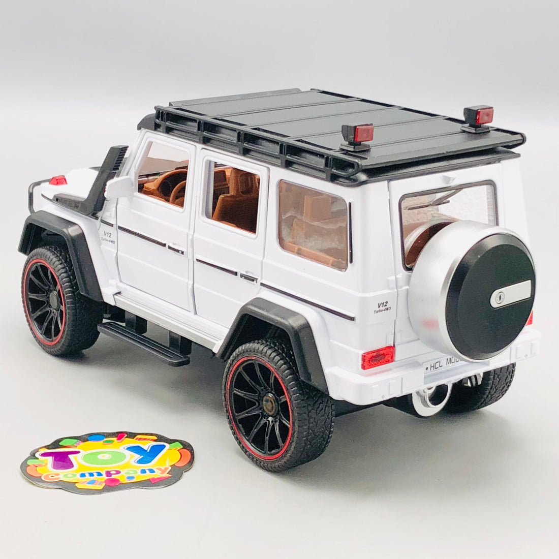 1:22 RC Diecast Mercedes G500 Model Car With Smoke - image 11