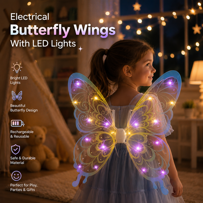 LED Butterfly Wings for Kids