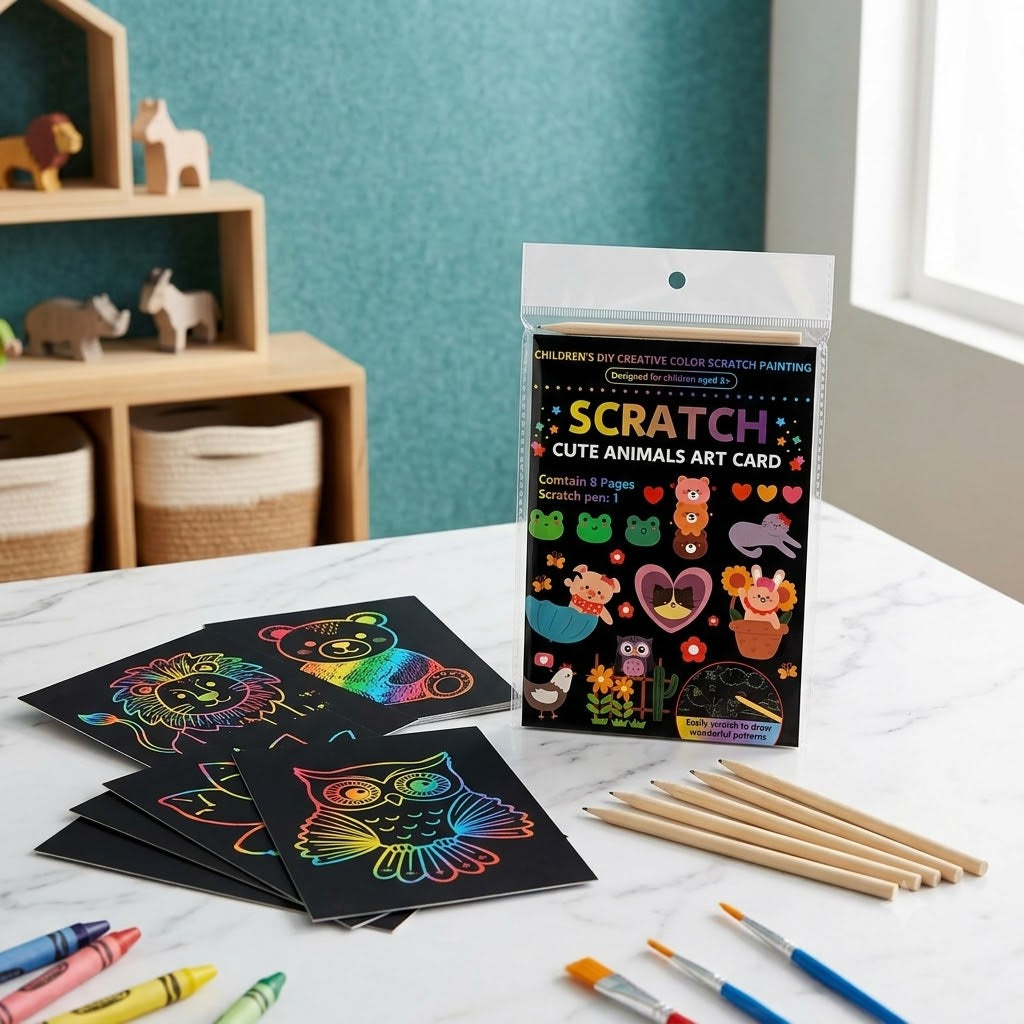 Magic Color Scratch Art Kit
