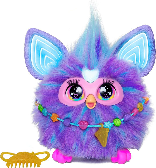 Furby interactive plush toy with fashion accessories