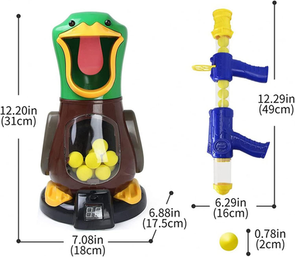 Hungry Duck kids target shooting set