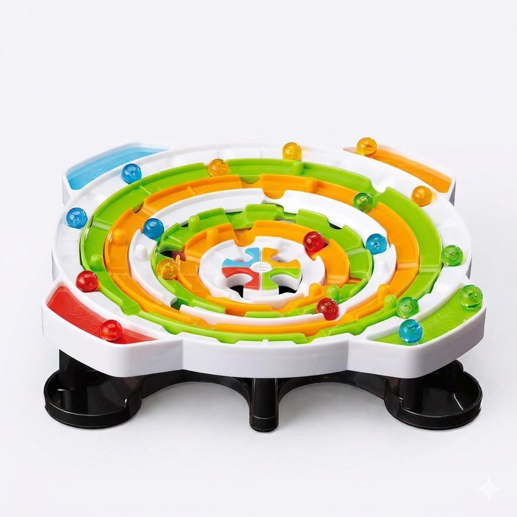 Circle Maze Strategy Board Game