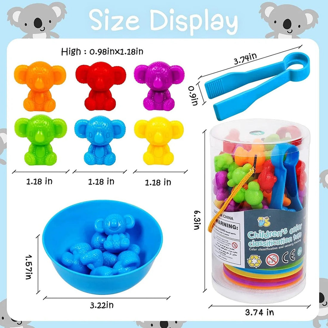 3-in-1 Early Learning Bundle – Stacking, Spinning & Sorting
