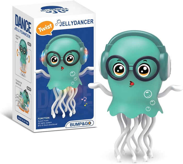 Dancing Jellyfish Toy with Music & LED Lights