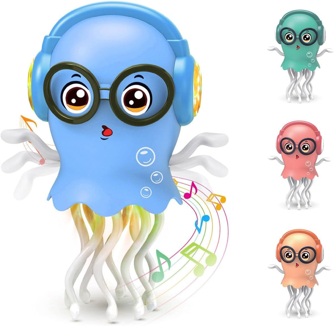 Dancing Jellyfish Toy with Music & LED Lights