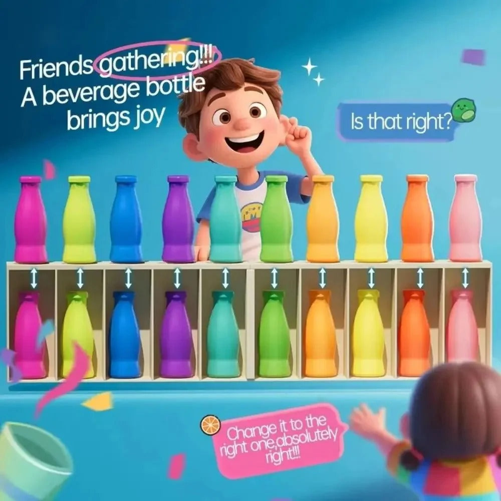 Bottle Color Matching Family Game