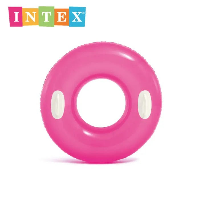 Intex 30-Inch Hi-Gloss Swim Ring – Assorted Colors