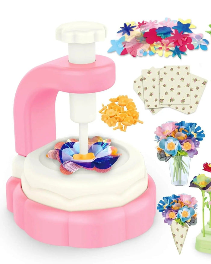 DIY Flower Bouquet Craft Spinning Machine Set