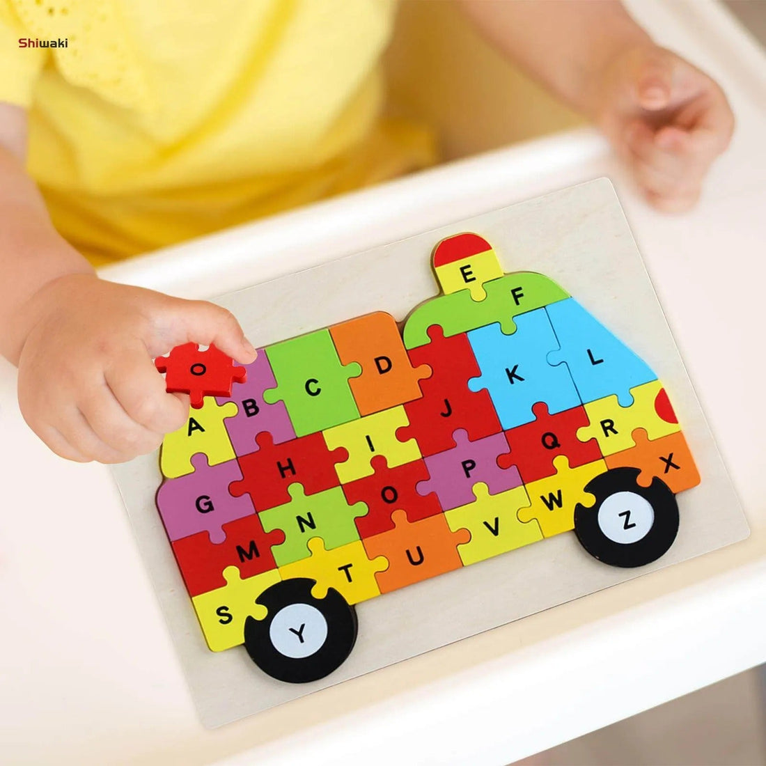 Wooden 3D Number Sorting Puzzle – 20+ Designs