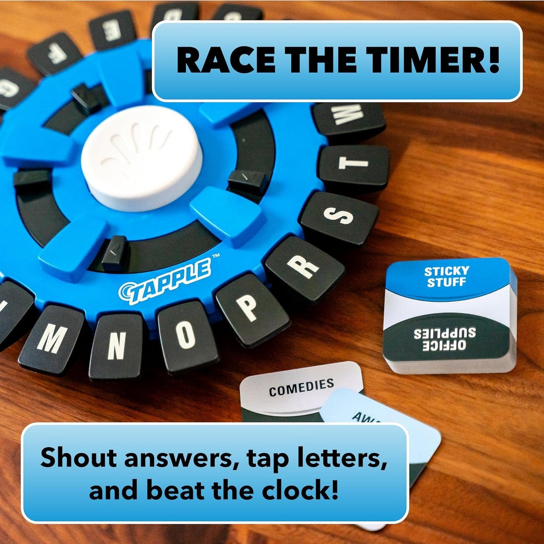 Tapple Fast Word Family Game – Assorted Colors