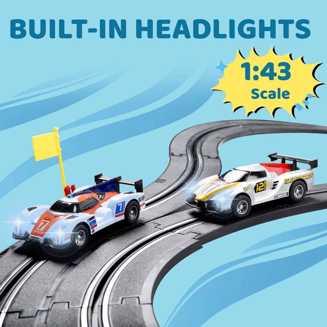 DIY Top Turbo Car Racing Track Set