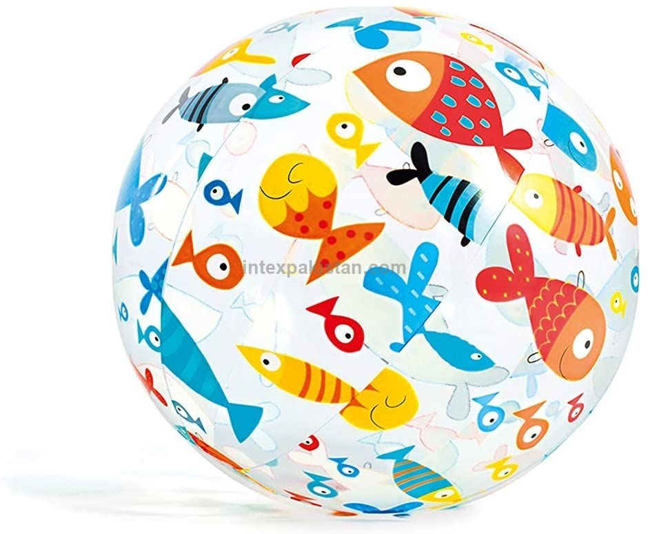 Intex Lively Print Beach Ball – 20 Inch