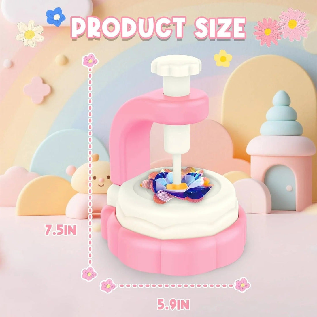 DIY Flower Bouquet Craft Spinning Machine Set