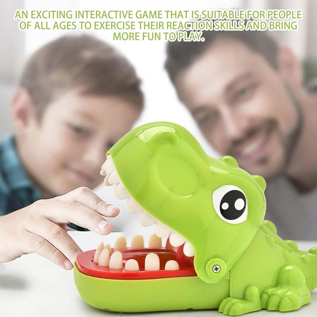 Crocodile Bite Reaction Game