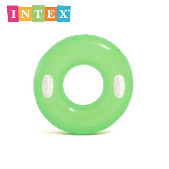 Intex 30-Inch Hi-Gloss Swim Ring – Assorted Colors
