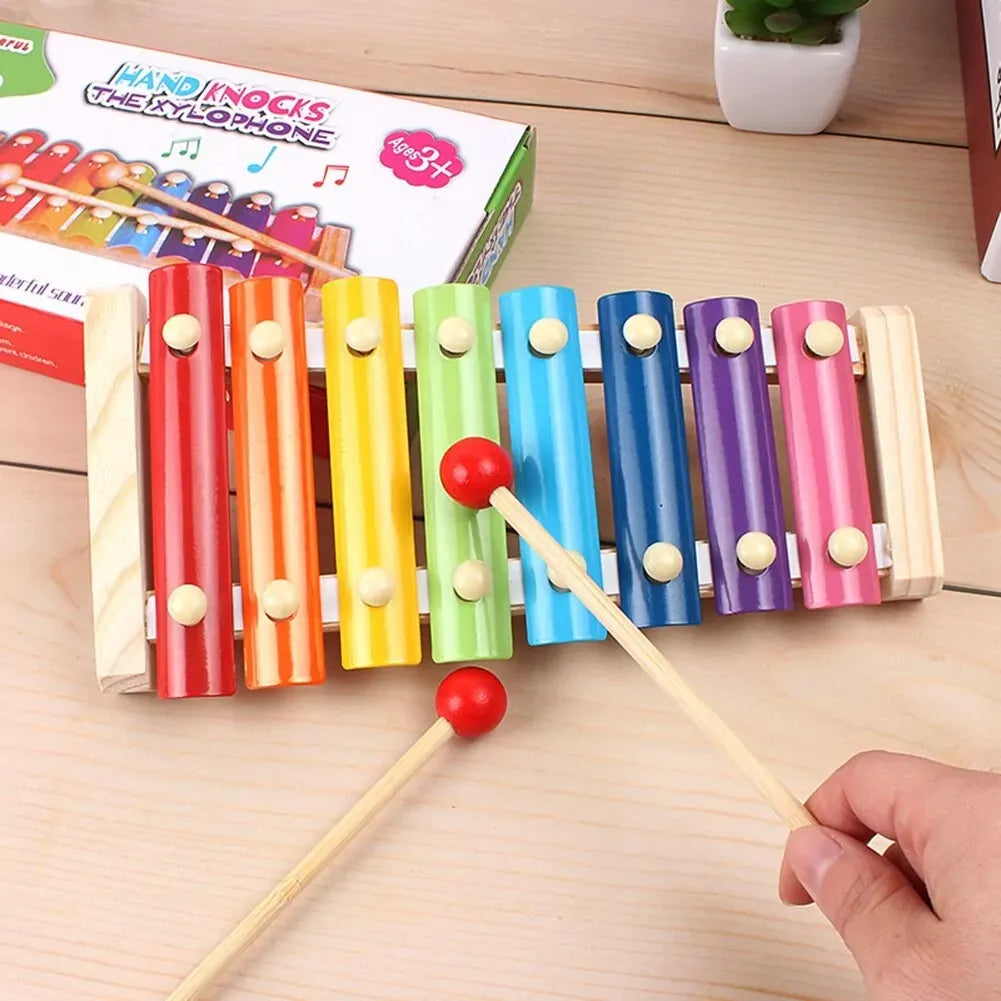 Wooden Xylophone with Mallets
