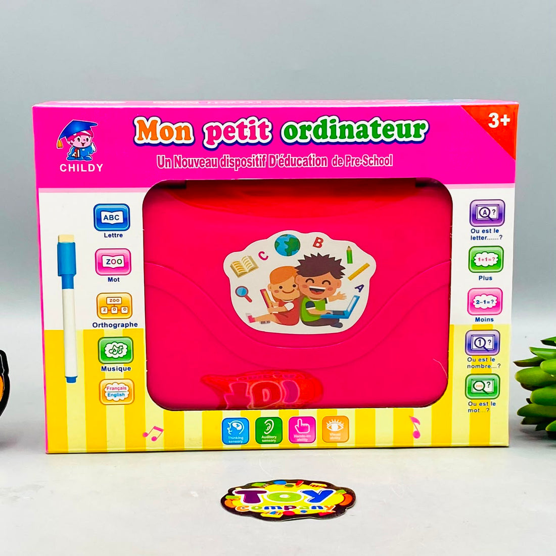Kids learning laptop product details