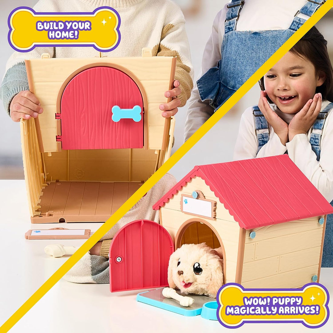 Little Live Pets magical puppy arrival play feature