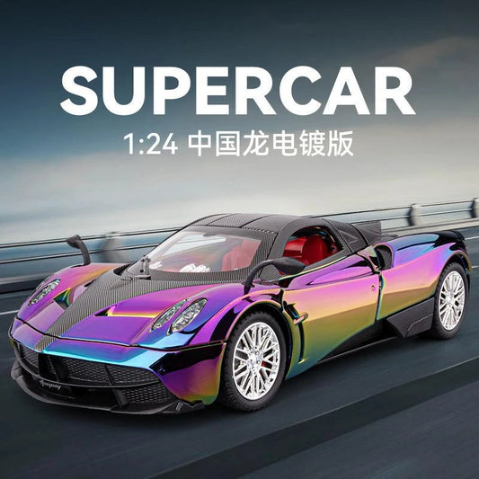 1:24 Diecast Pagani Huayra Crystal Color Model Car