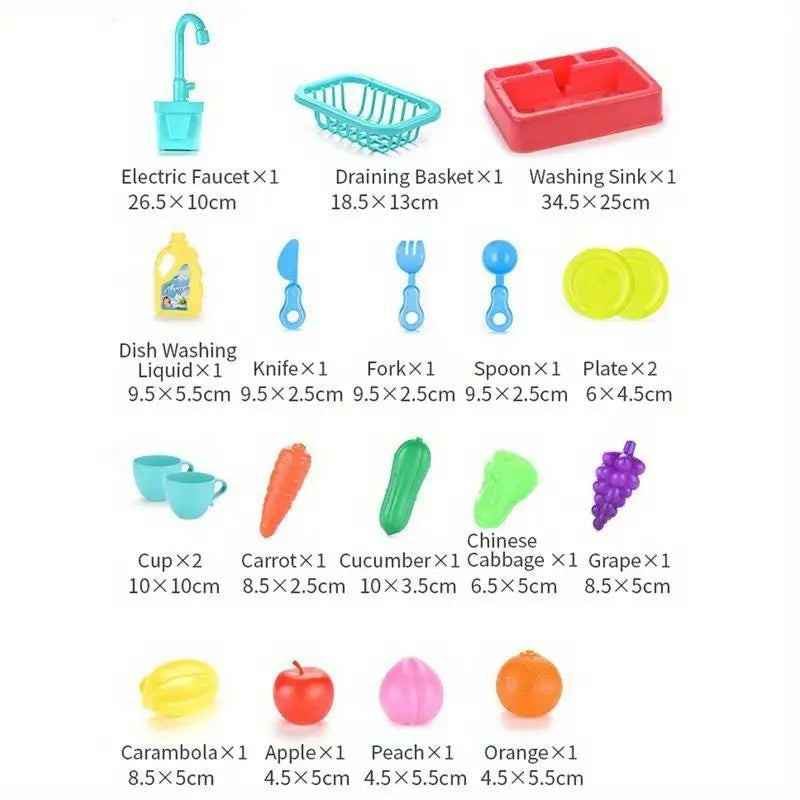 Battery-Operated Dishwasher Sink Toy