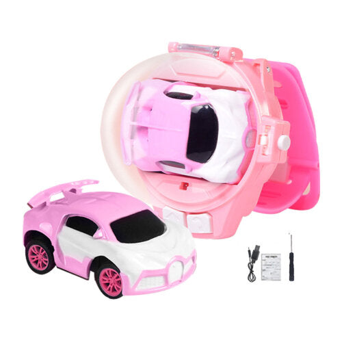 Mini RC Car Watch Toy for Kids
