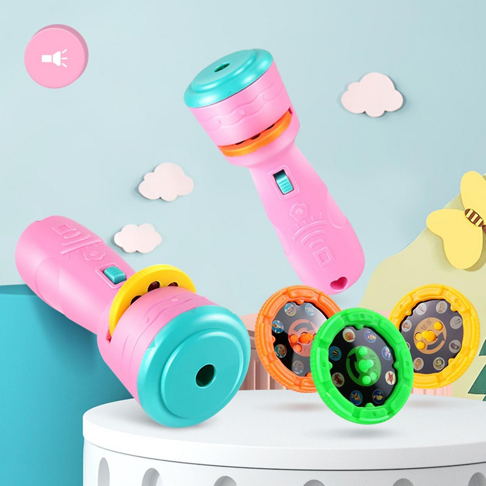 Story Projector Flashlight for Kids – Educational Mini Projector