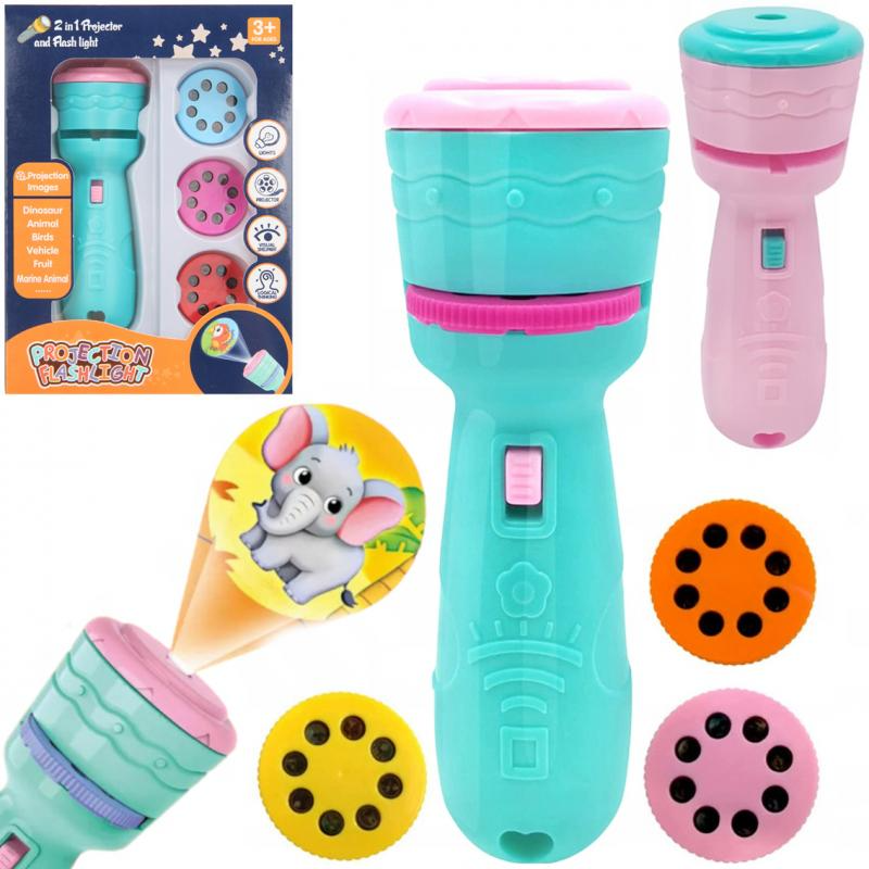Story Projector Flashlight for Kids – Educational Mini Projector