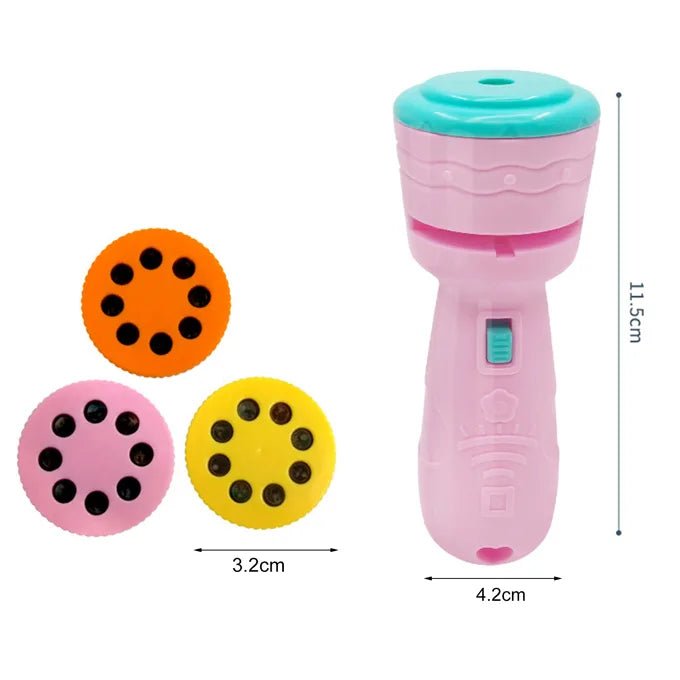 Story Projector Flashlight for Kids – Educational Mini Projector