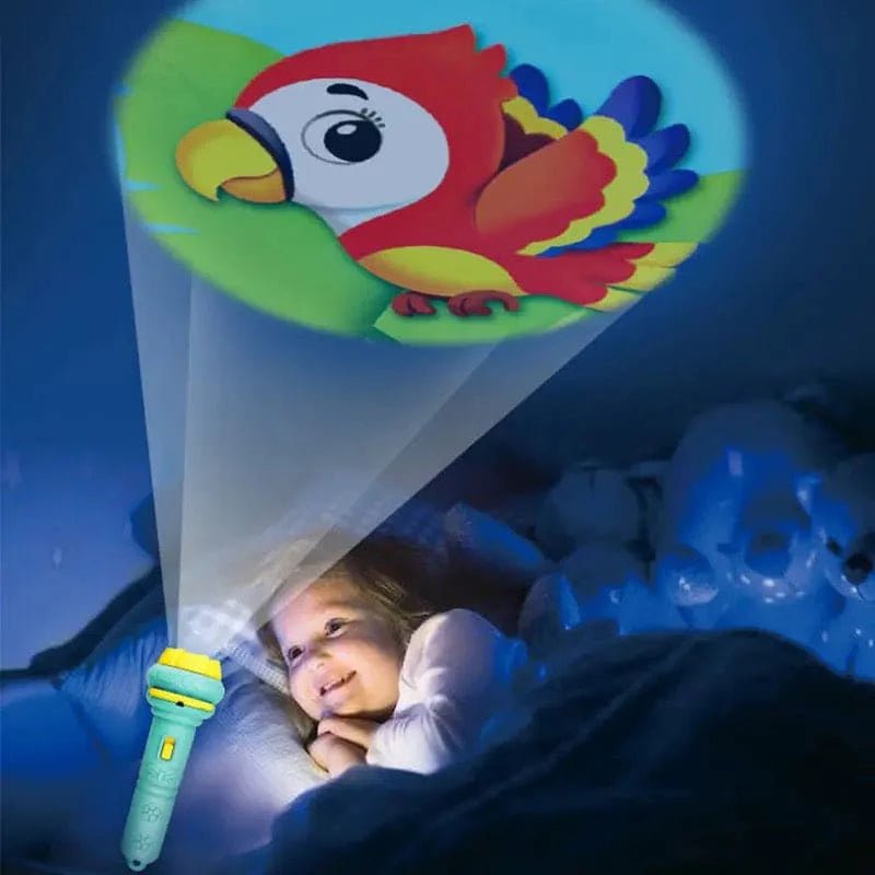 Story Projector Flashlight for Kids – Educational Mini Projector