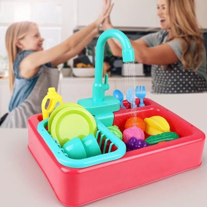 Battery-Operated Dishwasher Sink Toy