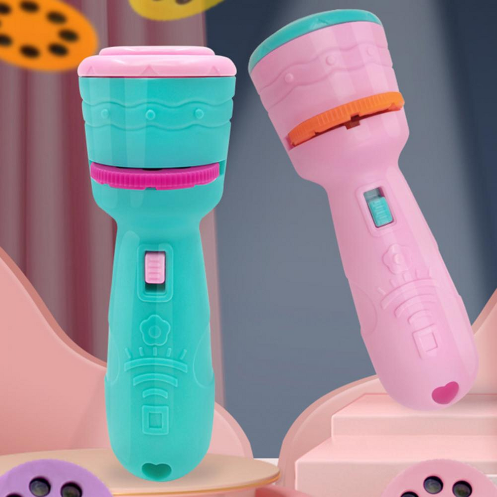 Story Projector Flashlight for Kids – Educational Mini Projector