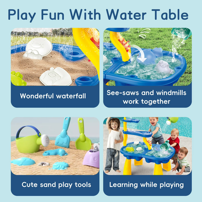 2in1 Kids Sand & Water Table Fun Set - Detail 4
