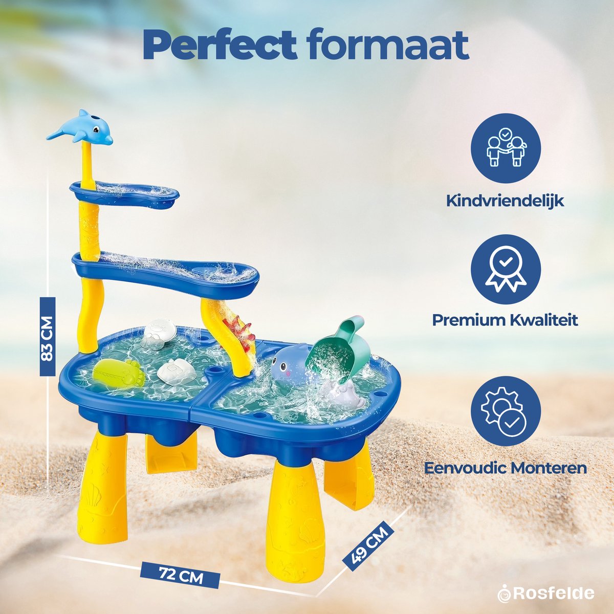 2in1 Kids Sand & Water Table Fun Set - Detail 5