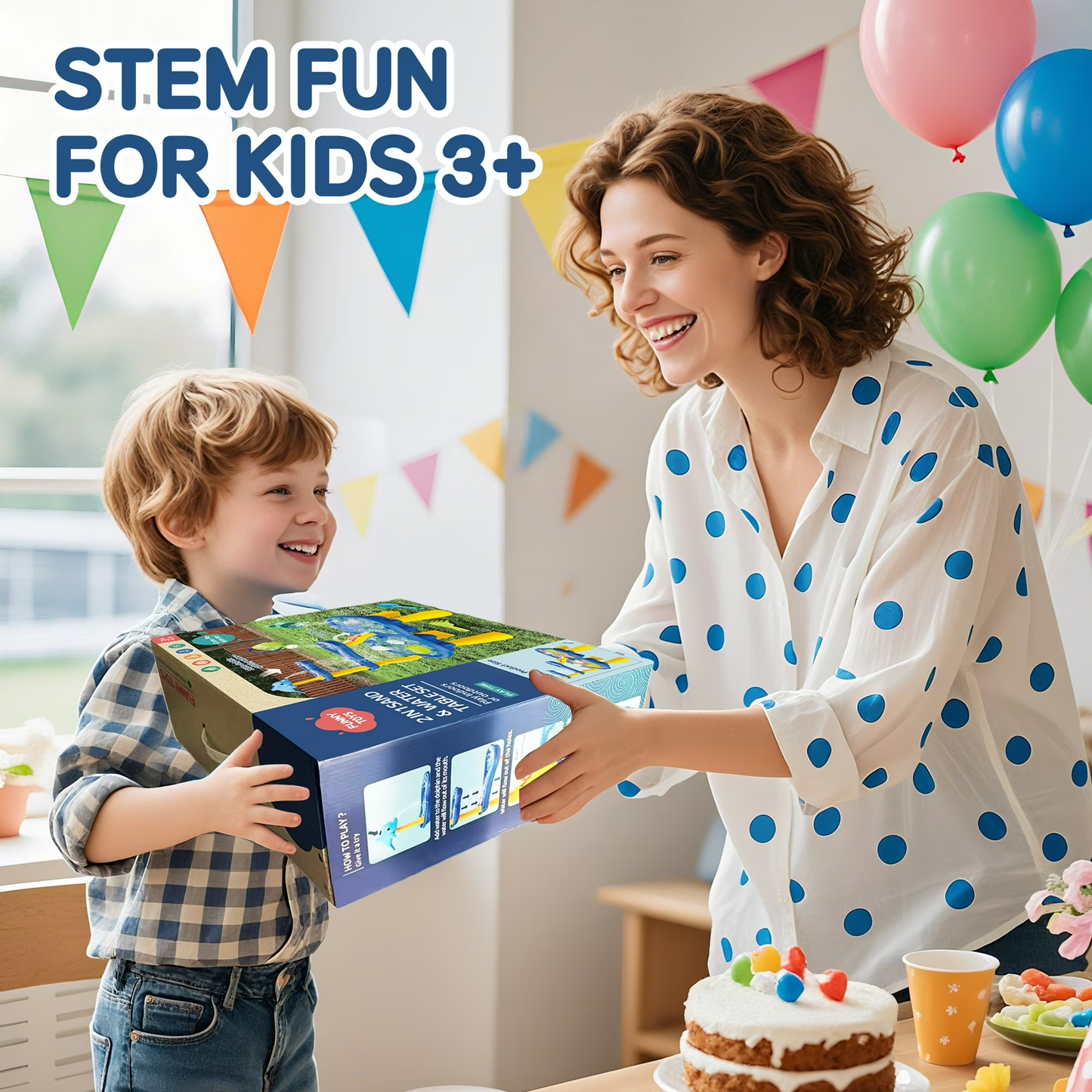 2in1 Kids Sand & Water Table Fun Set - Detail 6