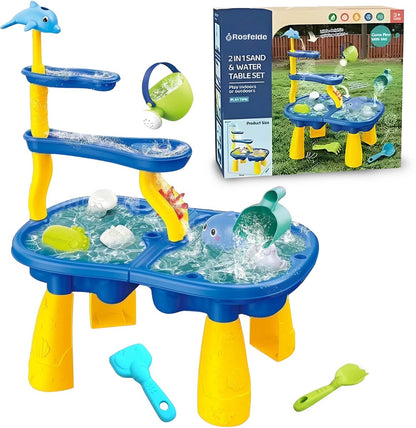 2in1 Kids Sand & Water Table Fun Set - Product View
