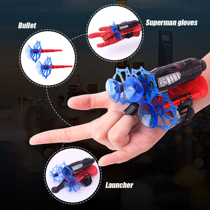 Amazing Spiderman Costume Shooter Glove Toy - image 5