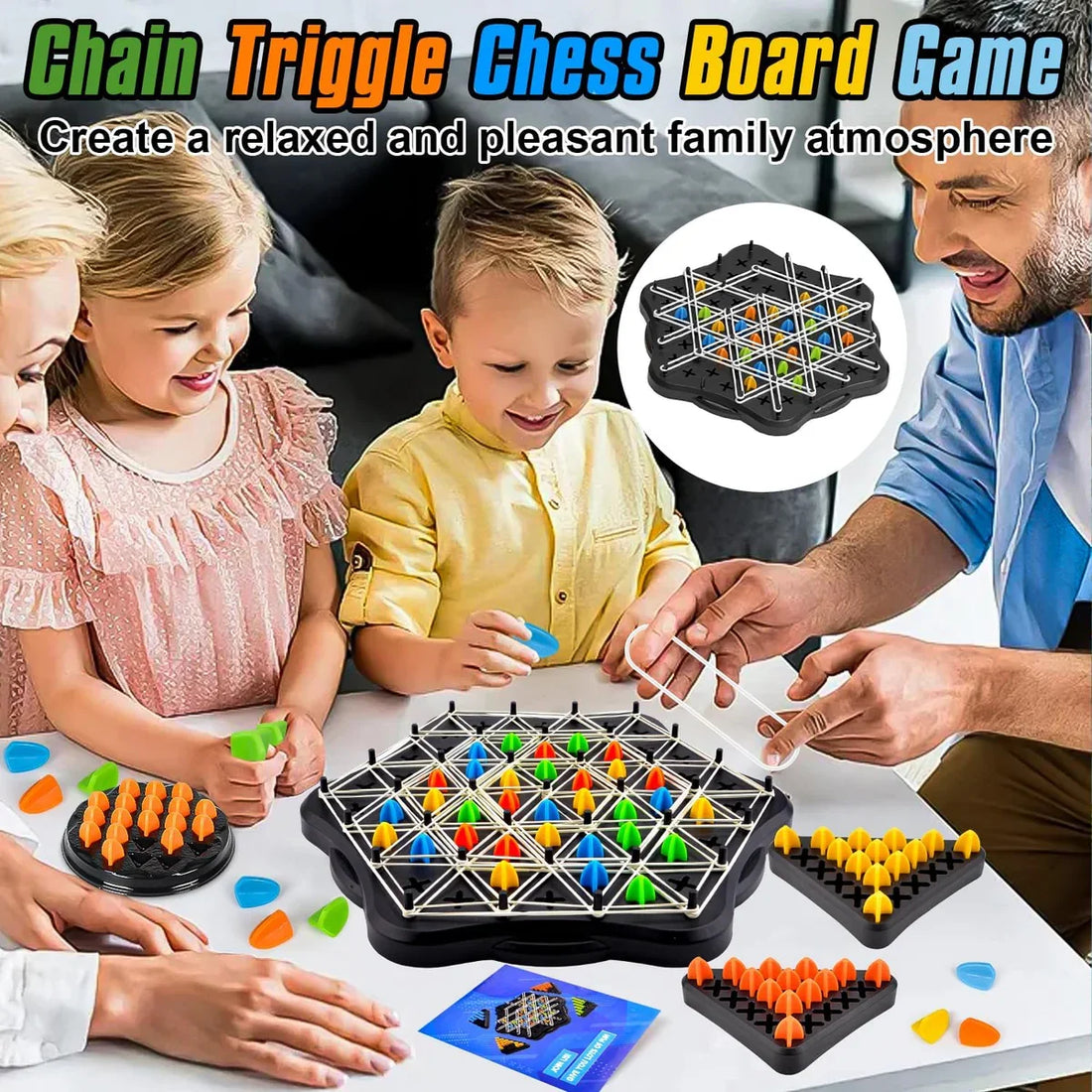 3-in-1 Family Strategy Game Bundle