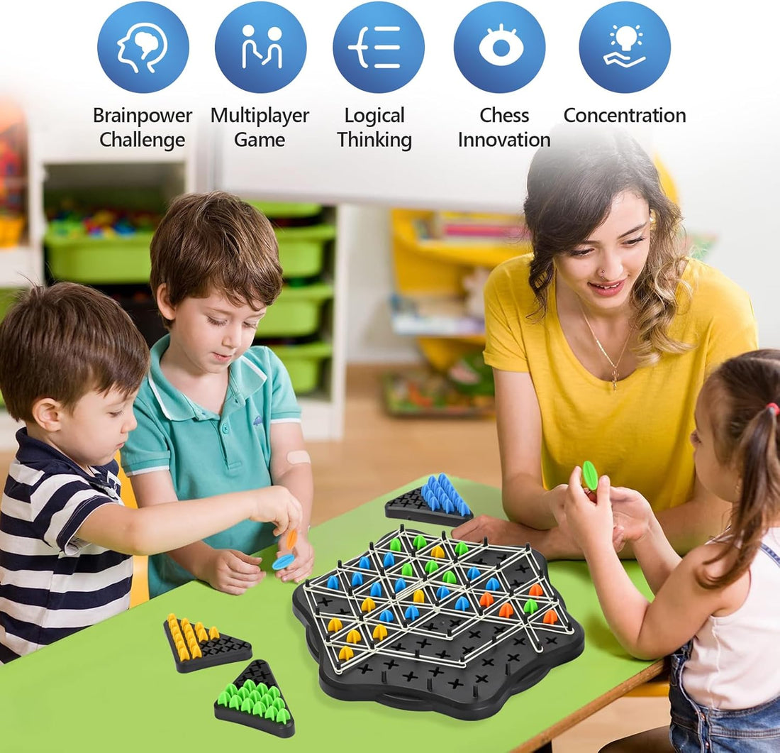 Chain Triangle Chess Strategy Game – 2 to 4 Players