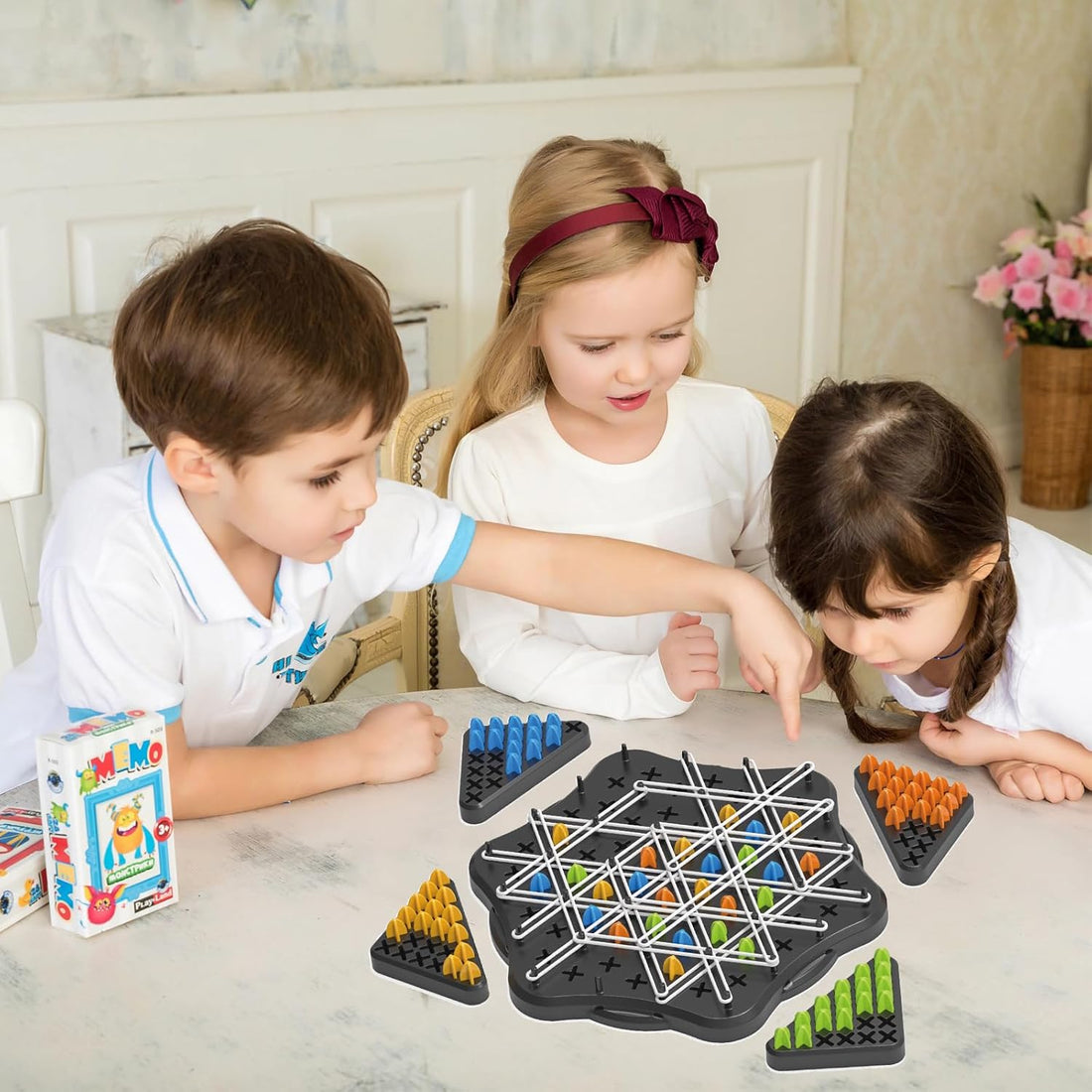 Chain Triangle Chess Strategy Game – 2 to 4 Players
