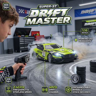 1:16 RC Drift & Racing Car – 2.4GHz