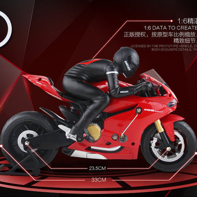 High Speed Remote Control Bike With Light And Sound